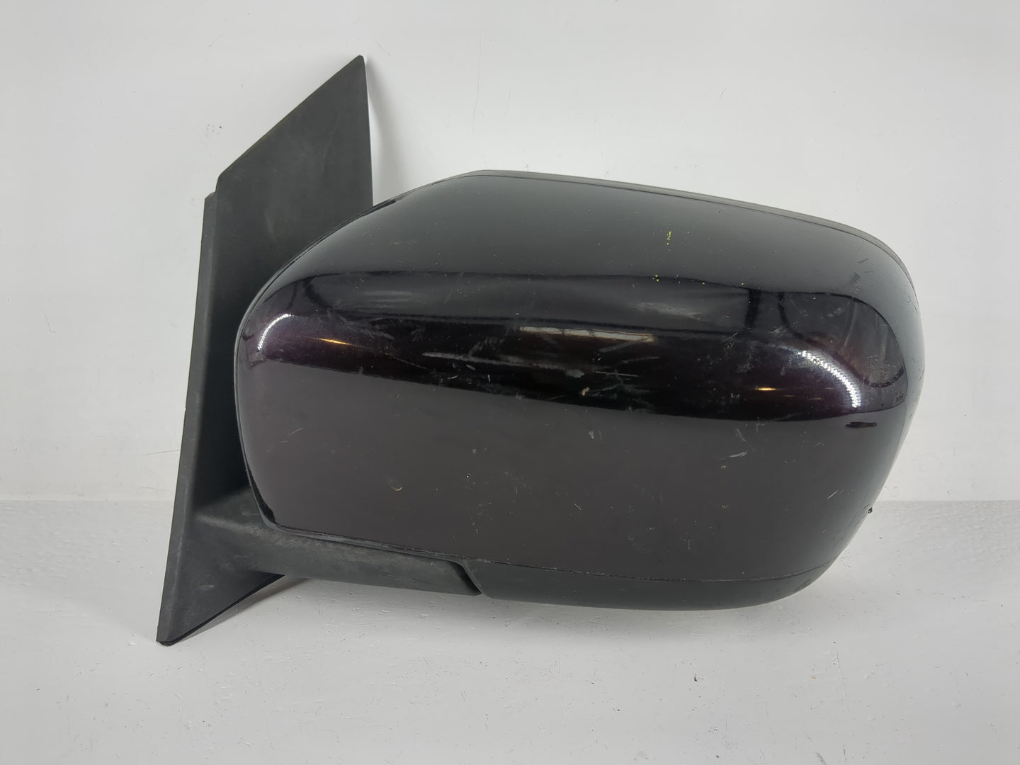 Aftermarket Mazda Driver Left Side View Manual Door Mirror Blue - Oemusedautoparts1.com