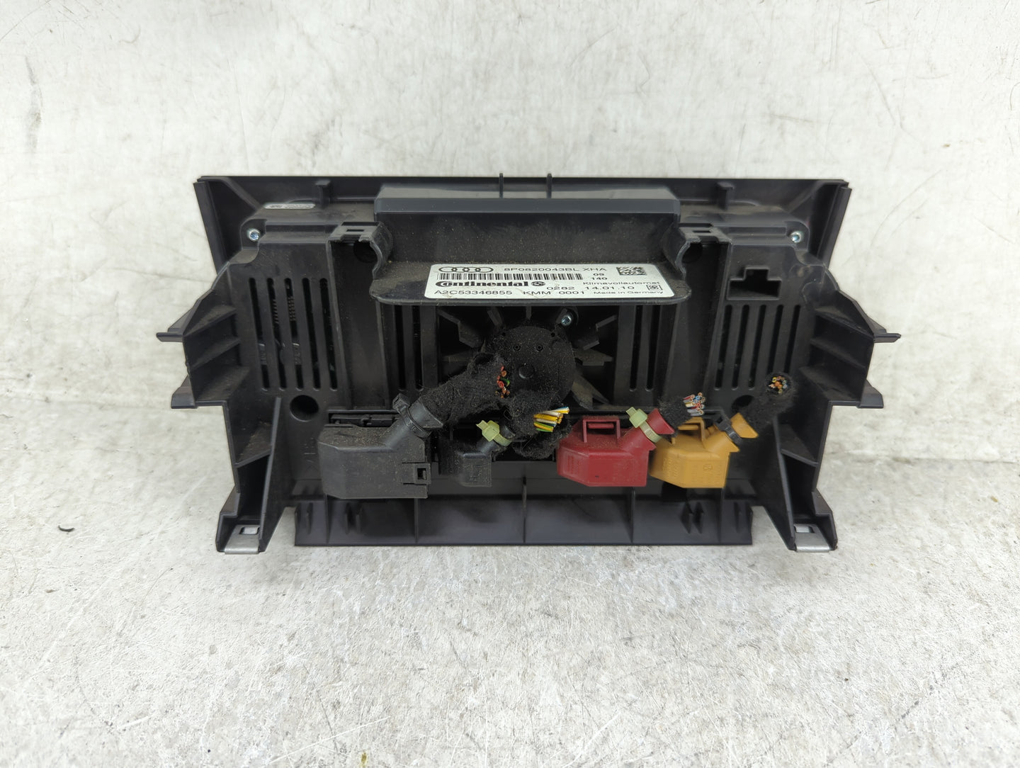 2010-2013 Audi A3 Climate Control Module Temperature AC/Heater Replacement P/N:8P0820043BN A2C53380927 Fits OEM Used Auto Pa