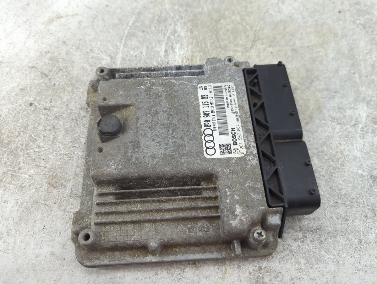 2012-2013 Audi A3 PCM Engine Control Computer ECU ECM PCU OEM P/N:8P0907115BB 0261S07064 Fits Fits 2012 2013 OEM Used Auto P