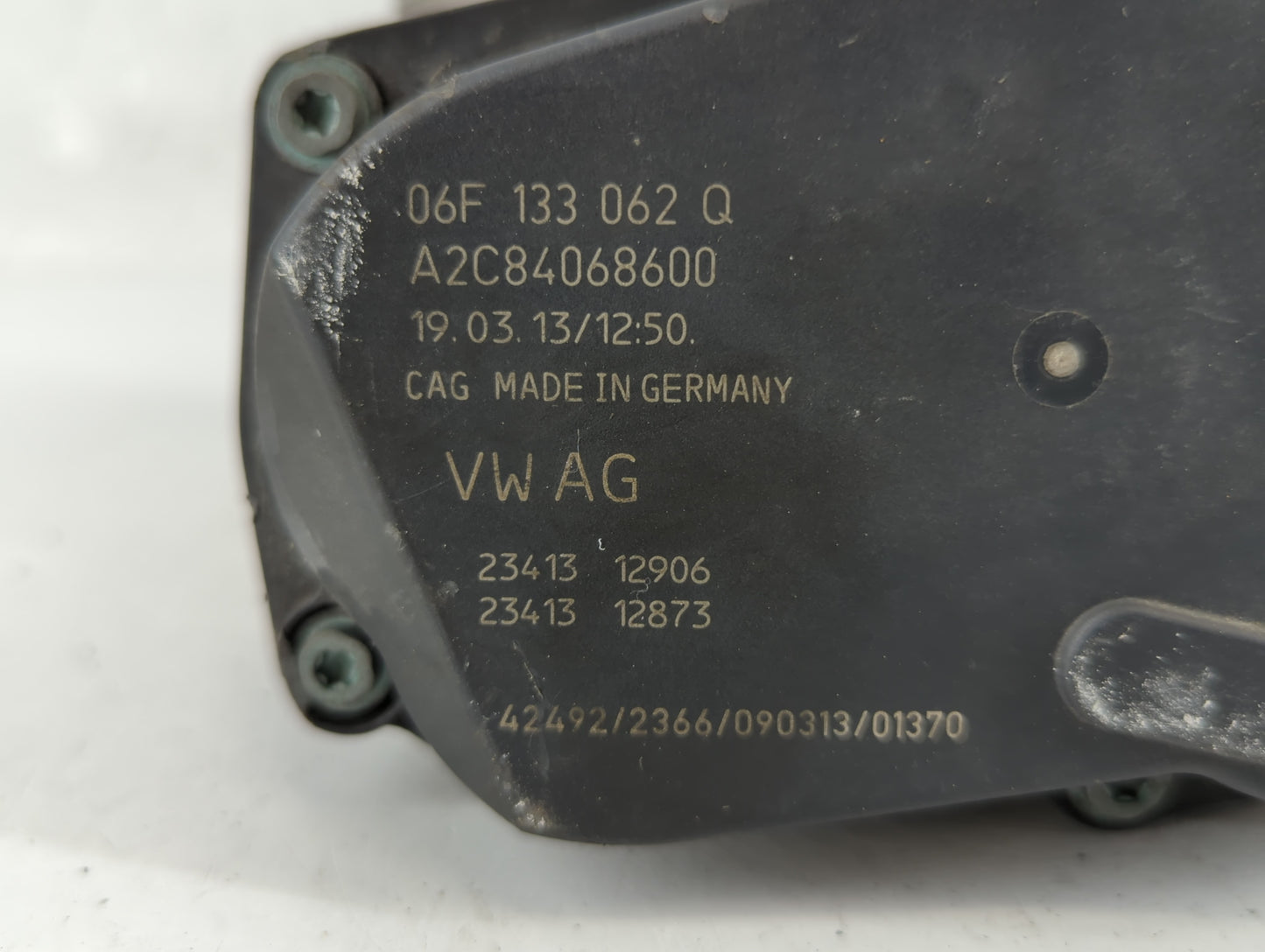 2006-2018 Audi A3 Throttle Body P/N:A2C84068600 06F 133 062 Q Fits OEM Used Auto Parts - Oemusedautoparts1.com