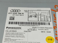 2010-2012 Audi A4 Radio AM FM Cd Player Receiver Replacement P/N:8T1 035 186 R Fits Fits 2010 2011 2012 2013 2014 2015 2016 