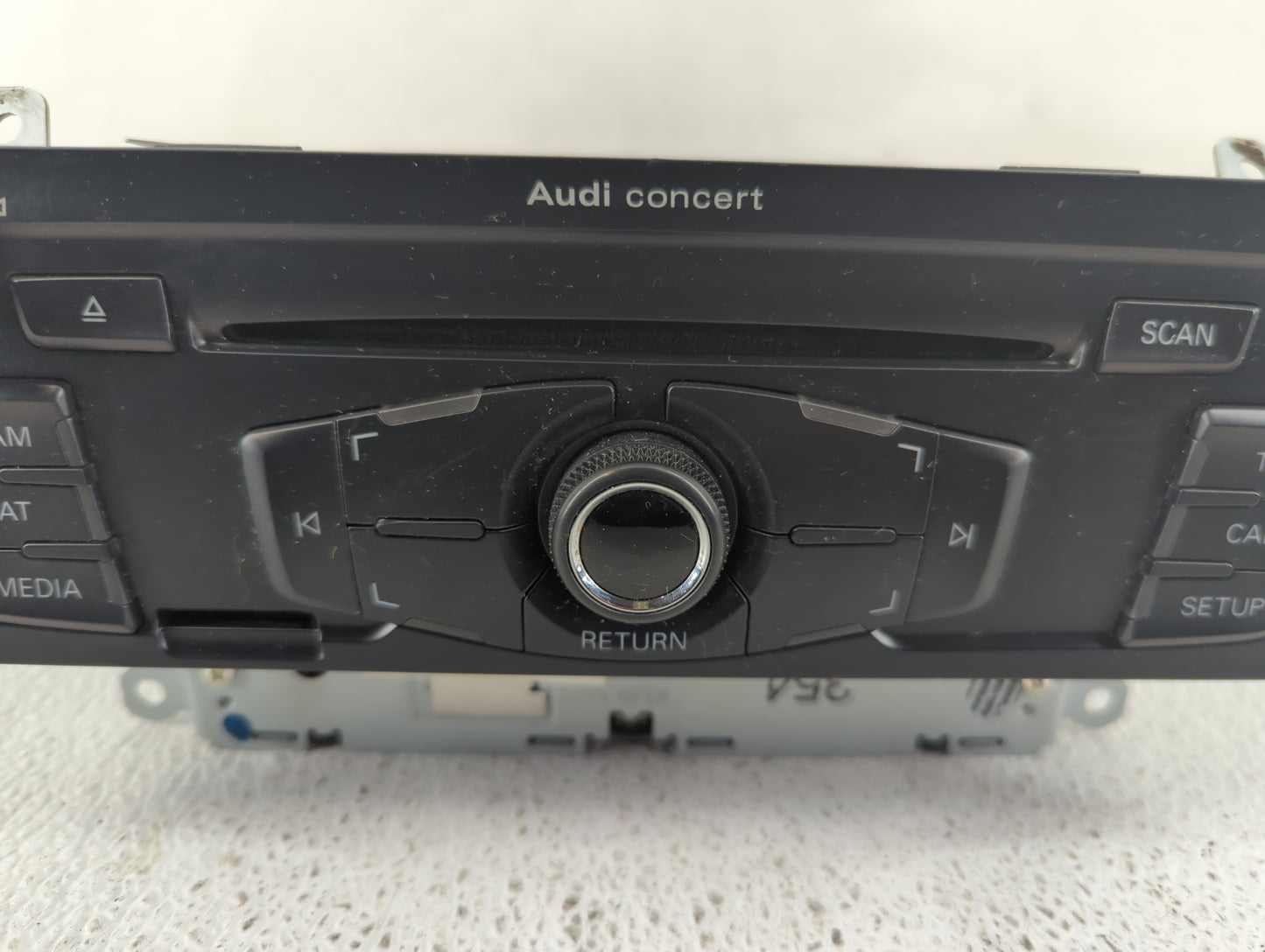 2010-2012 Audi A4 Radio AM FM Cd Player Receiver Replacement P/N:8T1 035 186 R Fits Fits 2010 2011 2012 2013 2014 2015 2016 
