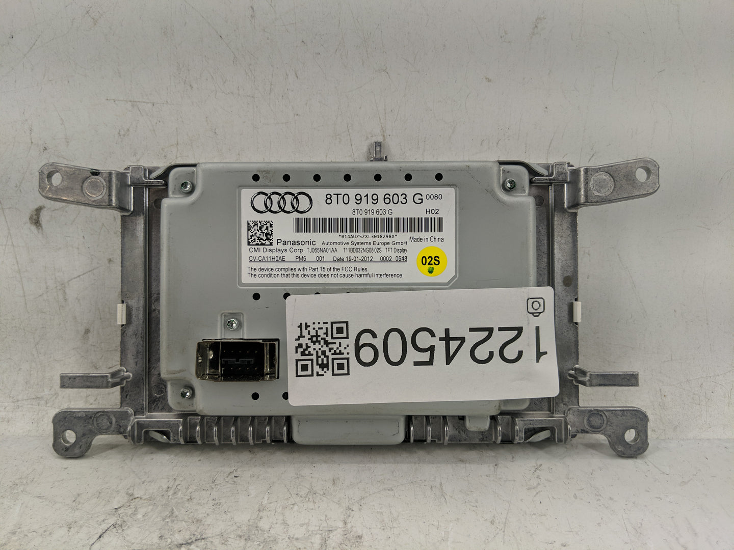 2009-2016 Audi A4 Information Display Screen - Oemusedautoparts1.com