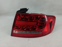 2010-2012 Audi A4 Tail Light Assembly Driver Left OEM Fits Fits 2010 2011 2012 OEM Used Auto Parts - Oemusedautoparts1.com