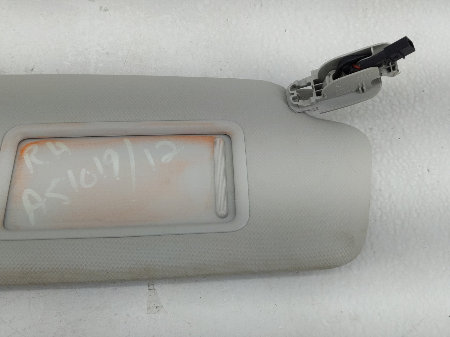 2009-2012 Audi A4 Sun Visor Shade Replacement Passenger Right Mirror Fits Fits 2009 2010 2011 2012 OEM Used Auto Parts - Oem