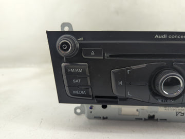 2010-2012 Audi A4 Radio AM FM Cd Player Receiver Replacement P/N:8T1 035 186 R Fits Fits 2010 2011 2012 2013 2014 2015 2016 2017 OEM Used Auto Parts