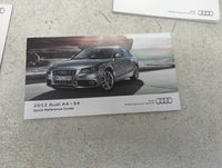 2012 Audi A4 Owners Manual Book Guide P/N:122.561.8K2.23 OEM Used Auto Parts - Oemusedautoparts1.com