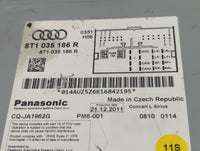 2010-2012 Audi A4 Radio AM FM Cd Player Receiver Replacement P/N:8T1 035 186 R Fits Fits 2010 2011 2012 2013 2014 2015 2016 