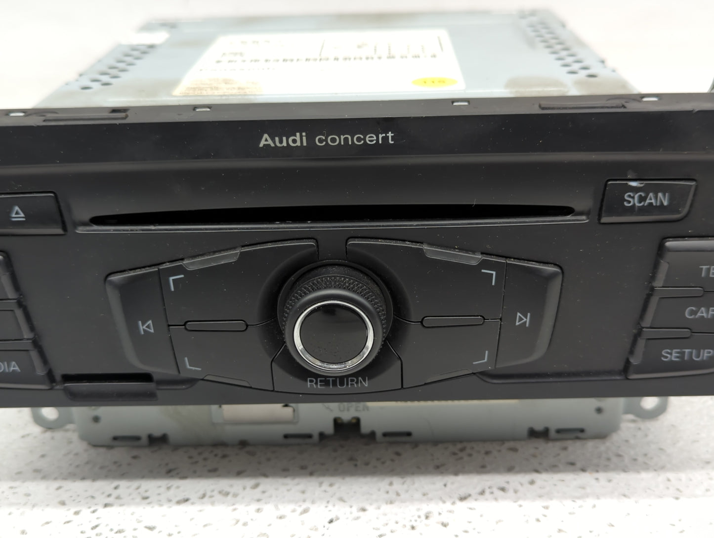 2010-2012 Audi A4 Radio AM FM Cd Player Receiver Replacement P/N:8T1 035 186 R Fits Fits 2010 2011 2012 2013 2014 2015 2016 