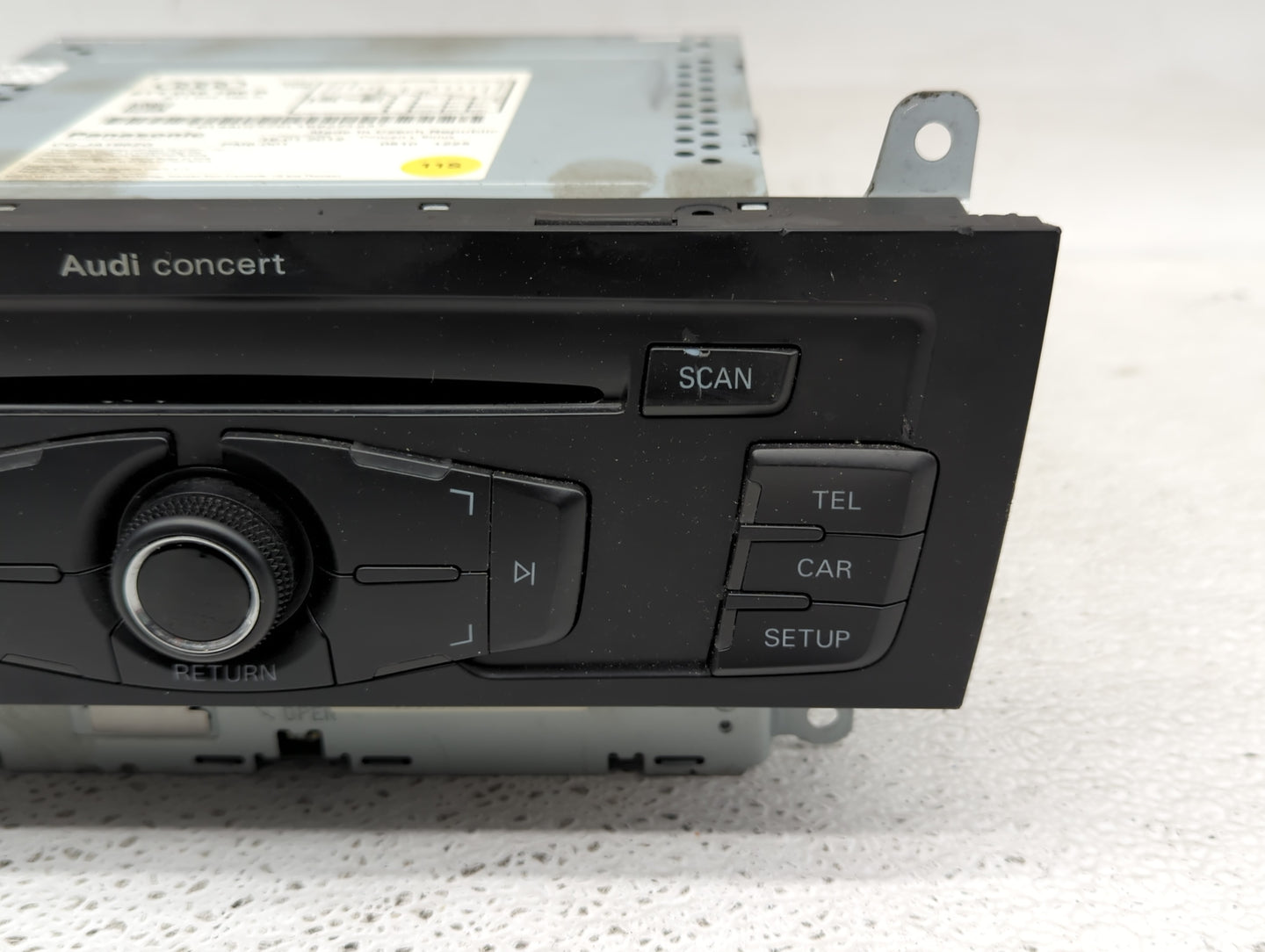 2010-2012 Audi A4 Radio AM FM Cd Player Receiver Replacement P/N:8T1 035 186 R Fits Fits 2010 2011 2012 2013 2014 2015 2016 
