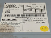 2010-2012 Audi A4 Radio AM FM Cd Player Receiver Replacement P/N:8T1 035 186 R Fits Fits 2010 2011 2012 2013 2014 2015 2016 