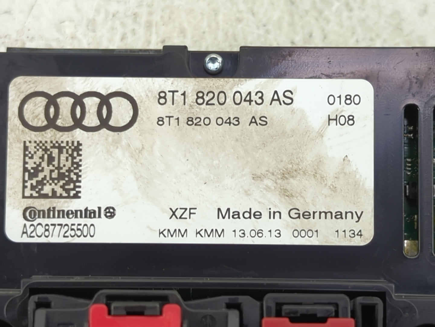 2009-2012 Audi A4 Climate Control Module Temperature AC/Heater Replacement P/N:8T1820043AS A2C87725500 Fits OEM Used Auto Pa
