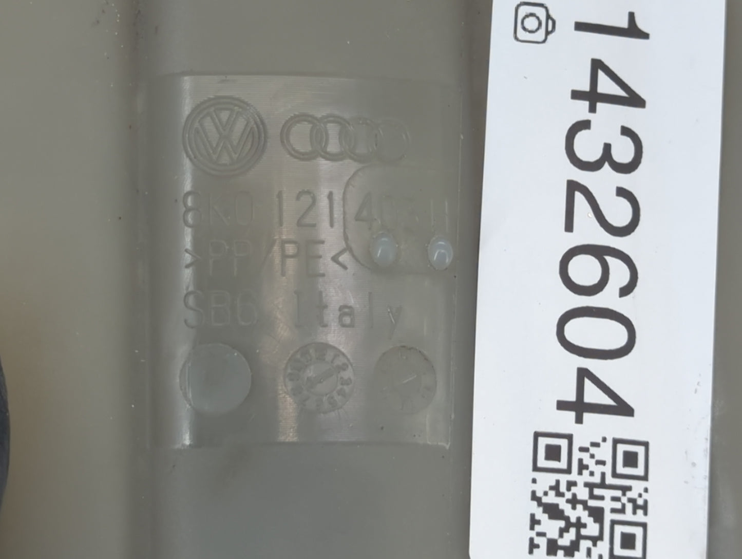 2009-2012 Audi A4 Radiator Coolant Overflow Expansion Tank Bottle 1432604 - Oemusedautoparts1.com