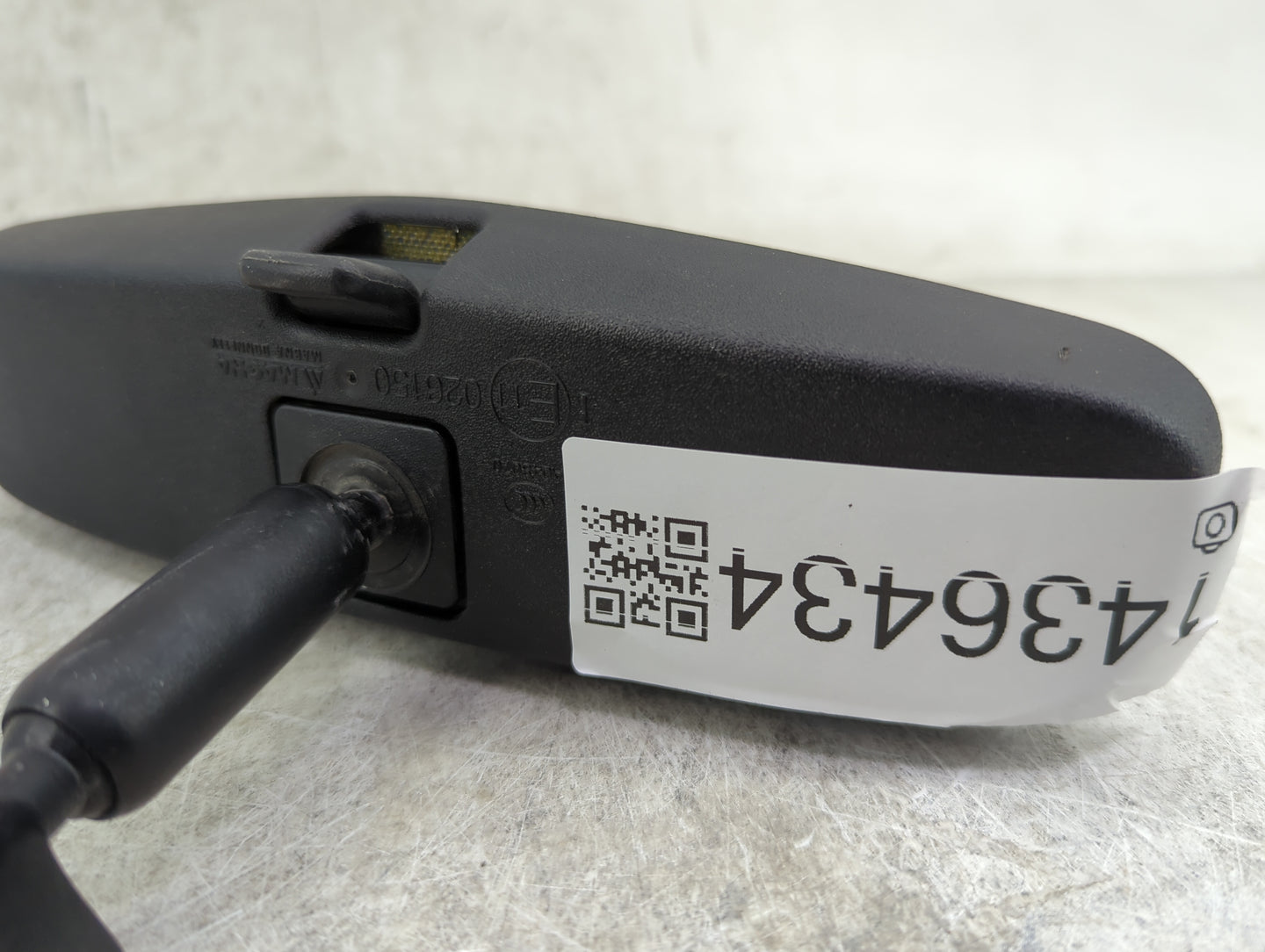 2012 Audi A4 Interior Rear View Mirror Replacement OEM Fits OEM Used Auto Parts - Oemusedautoparts1.com