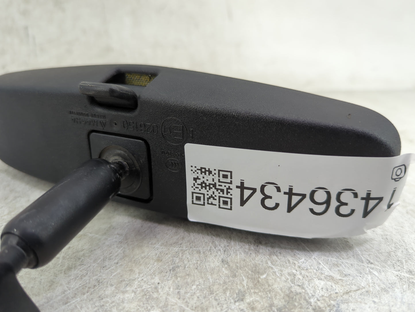 2012 Audi A4 Interior Rear View Mirror Replacement OEM Fits OEM Used Auto Parts - Oemusedautoparts1.com