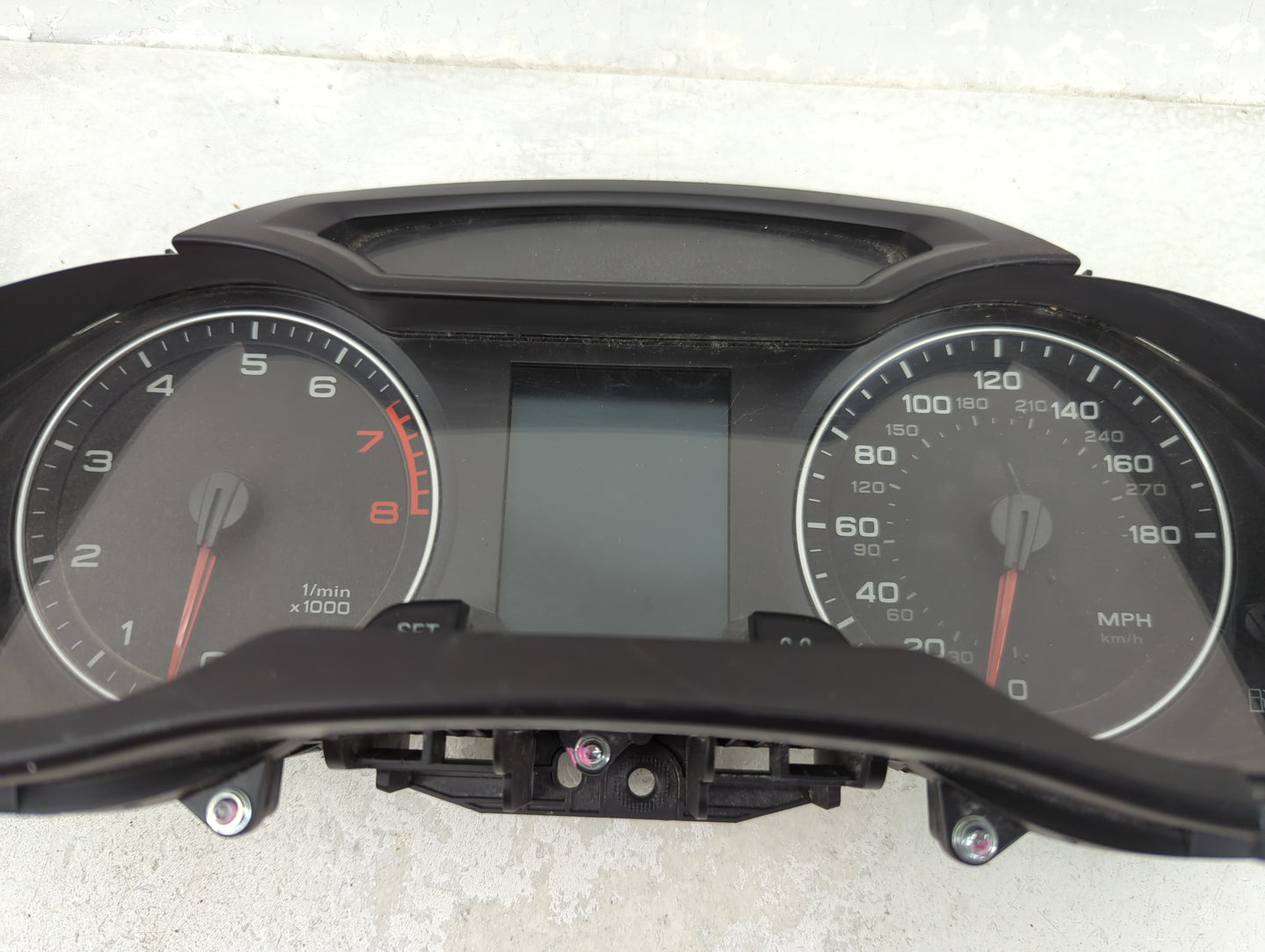 2012 Audi A4 Instrument Cluster Speedometer Gauges P/N:8K0920950H 503002370404 Fits OEM Used Auto Parts - Oemusedautoparts1.
