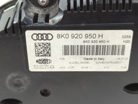 2012 Audi A4 Instrument Cluster Speedometer Gauges P/N:8K0920950H 503002370404 Fits OEM Used Auto Parts - Oemusedautoparts1.