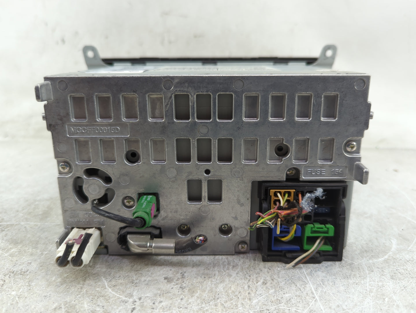 2012 Audi A4 Radio AM FM Cd Player Receiver Replacement P/N:8T1 035 186 R CQ-JA1962G Fits OEM Used Auto Parts - Oemusedautop