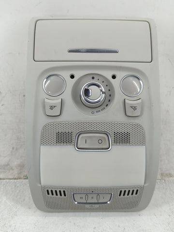 2012 Audi A4 Overhead Console W/rear Climate Control Gray - Oemusedautoparts1.com