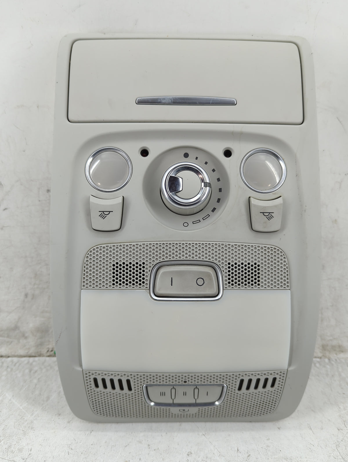 2012 Audi A4 Overhead Console W/rear Climate Control Gray - Oemusedautoparts1.com