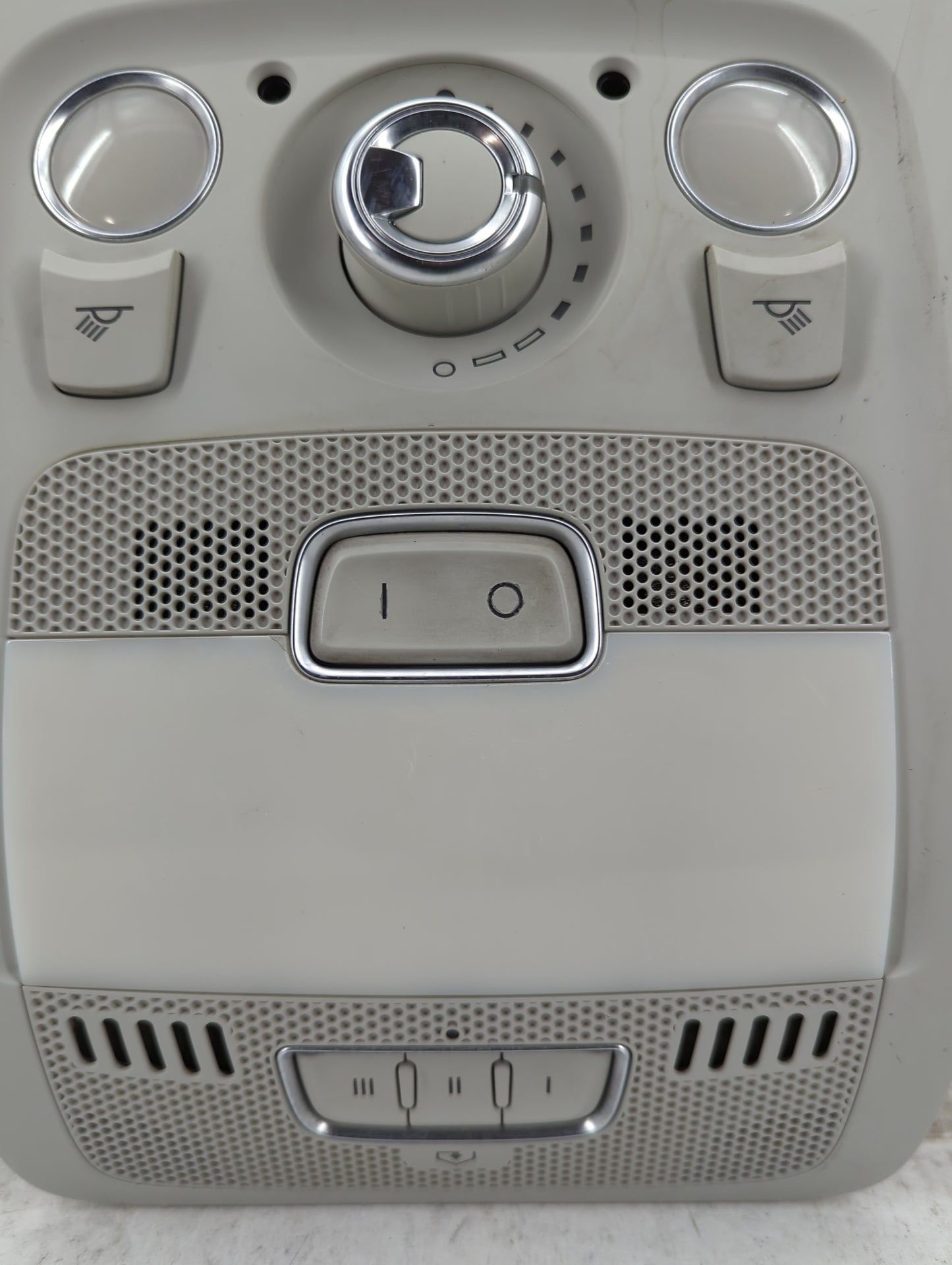 2012 Audi A4 Overhead Console W/rear Climate Control Gray - Oemusedautoparts1.com
