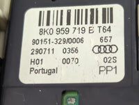 2012 Audi A4 Overhead Console W/rear Climate Control Gray - Oemusedautoparts1.com