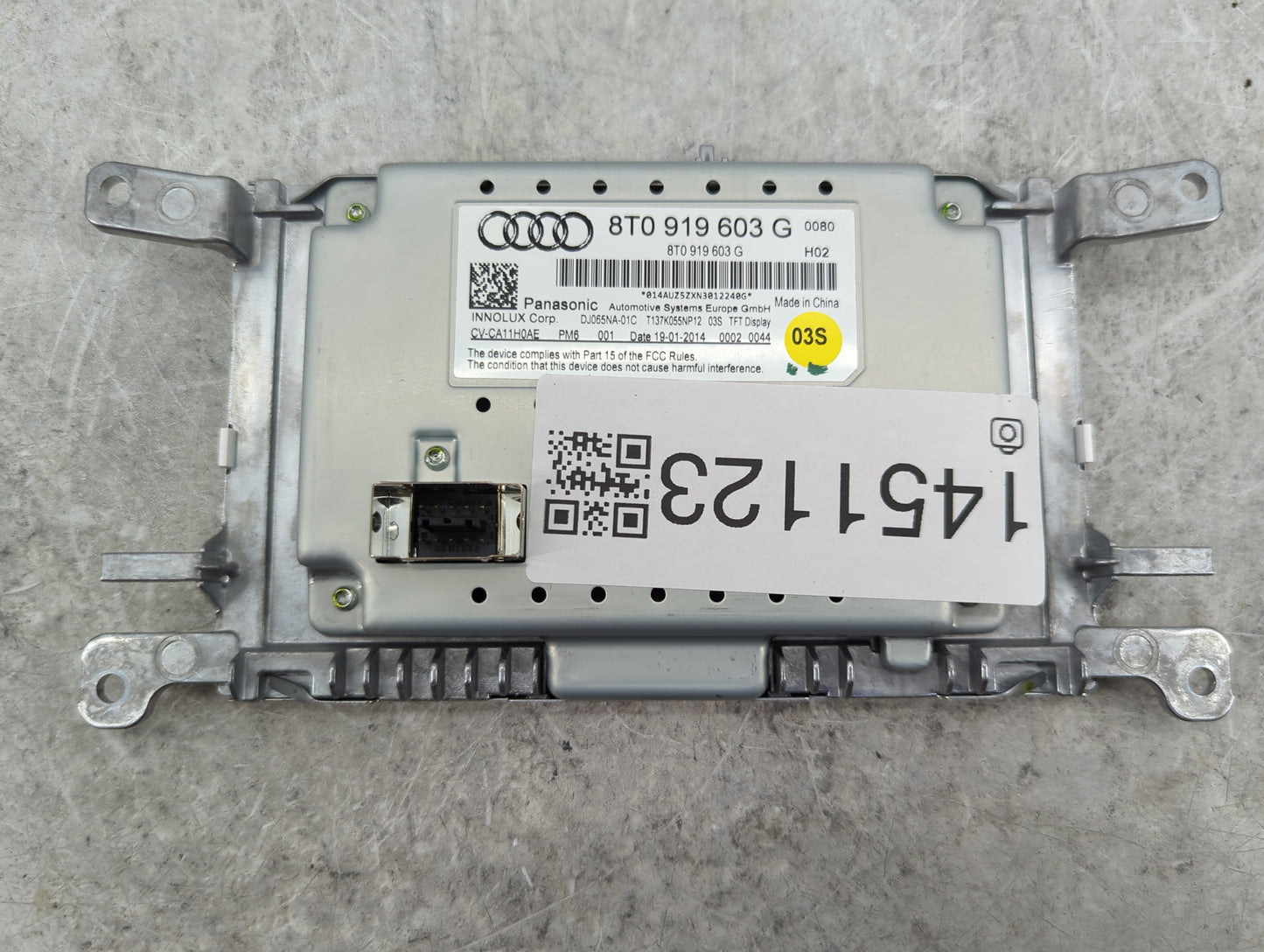 2009-2016 Audi A4 Information Display Screen - Oemusedautoparts1.com