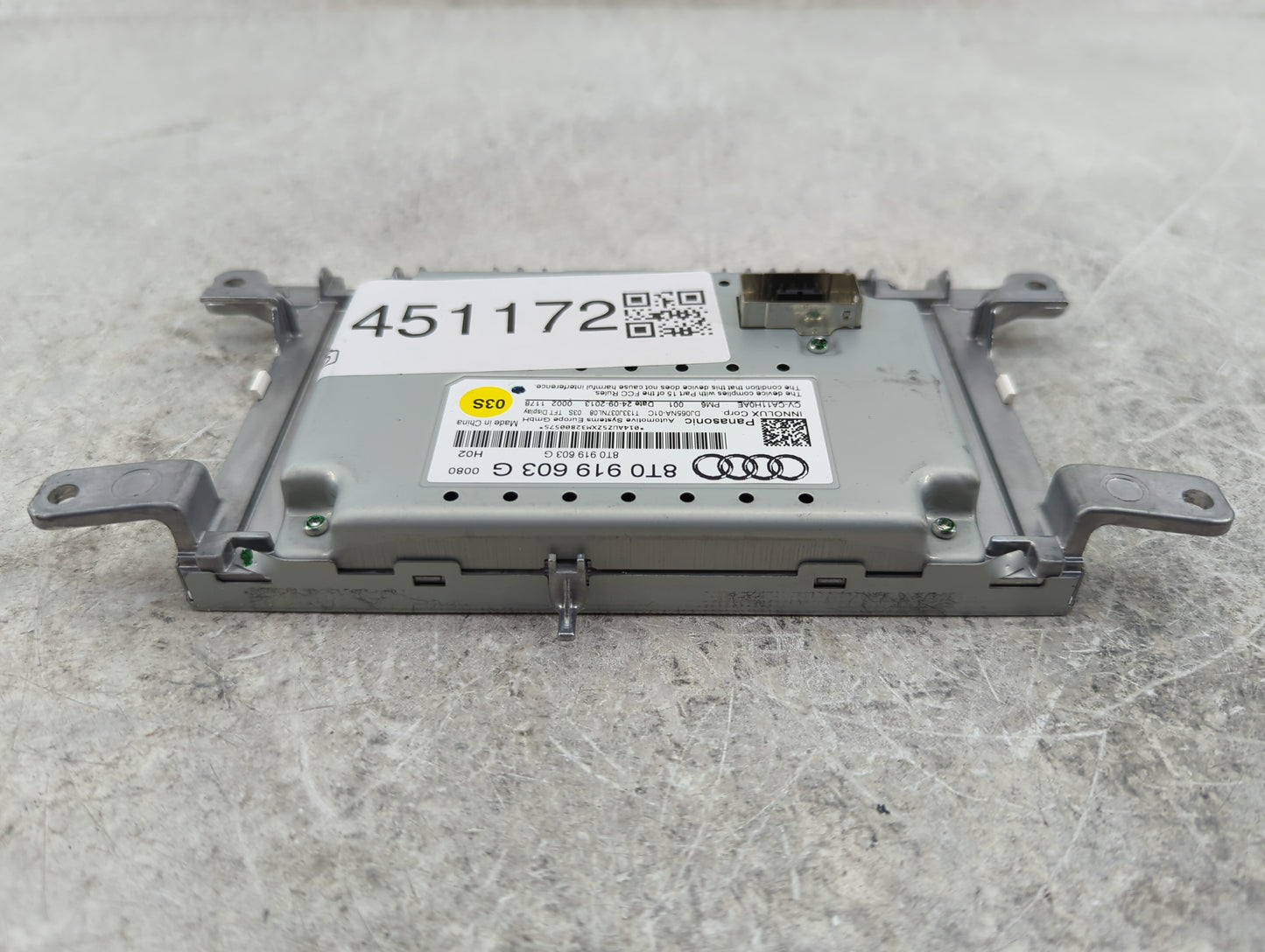2009-2016 Audi A4 Information Display Screen - Oemusedautoparts1.com