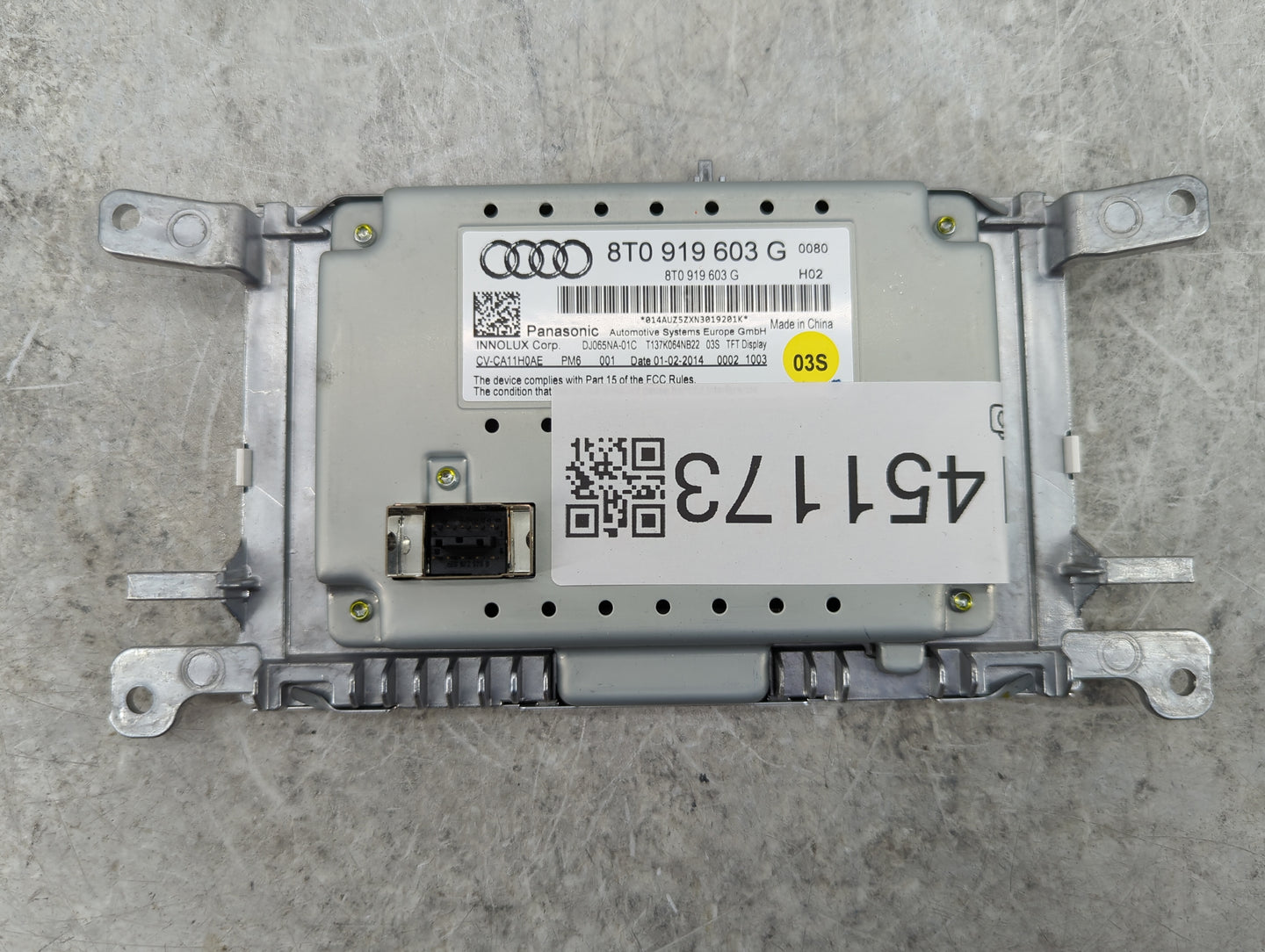 2009-2016 Audi A4 Information Display Screen - Oemusedautoparts1.com