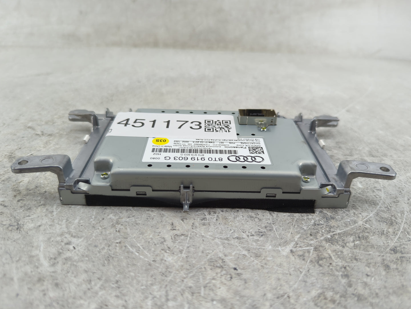 2009-2016 Audi A4 Information Display Screen - Oemusedautoparts1.com