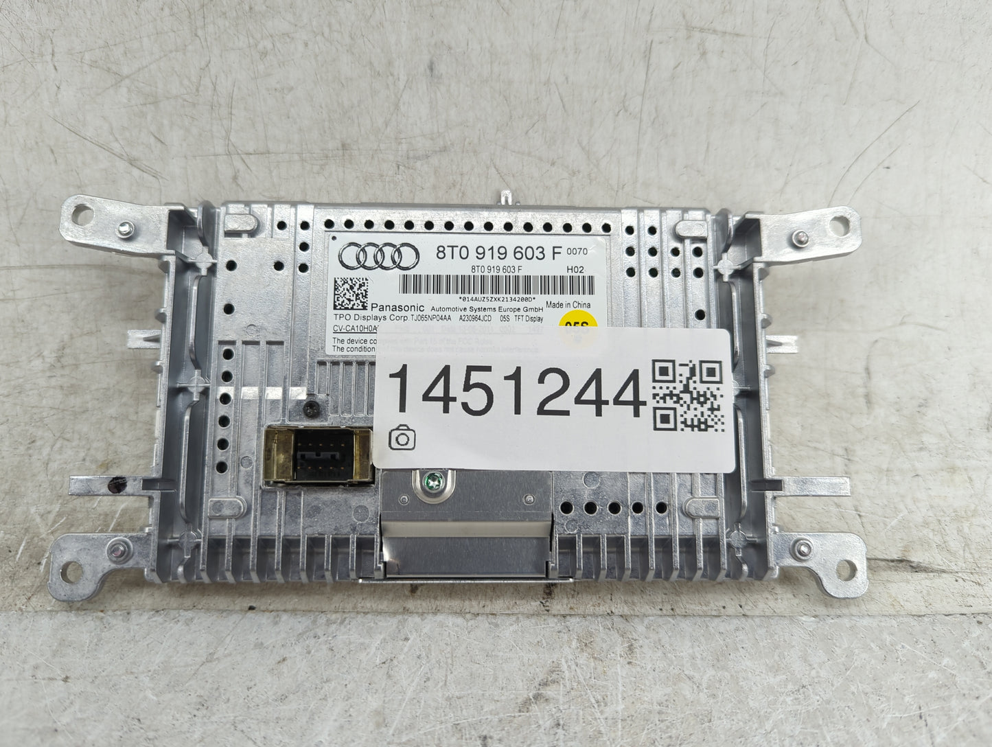 2009-2016 Audi A4 Information Display Screen - Oemusedautoparts1.com