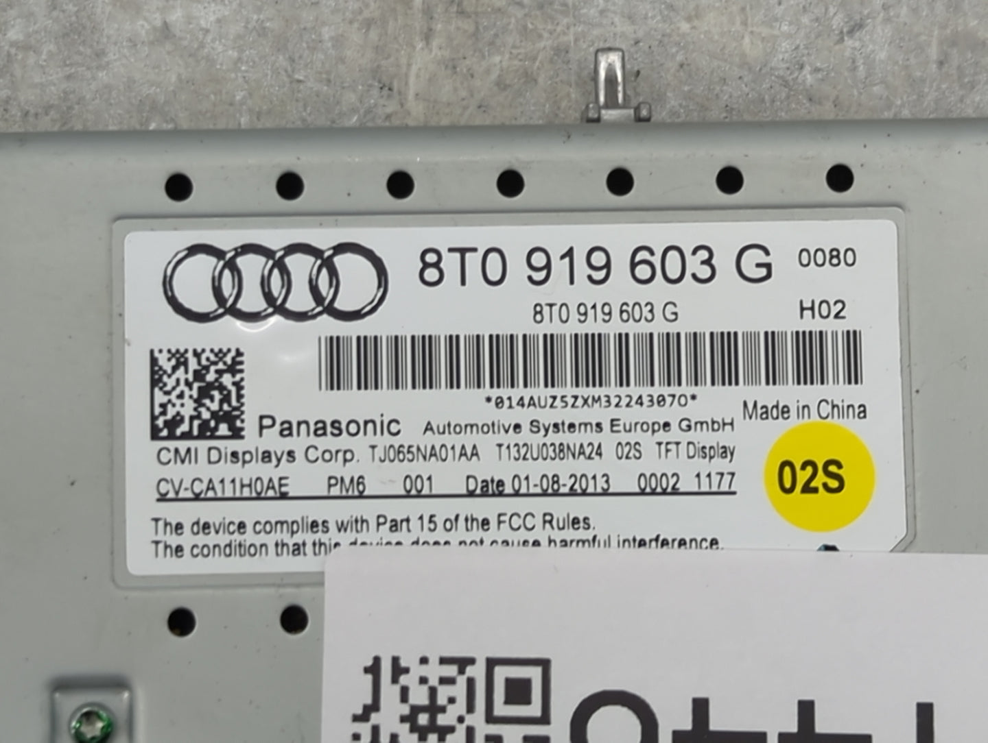 2009-2016 Audi A4 Information Display Screen - Oemusedautoparts1.com