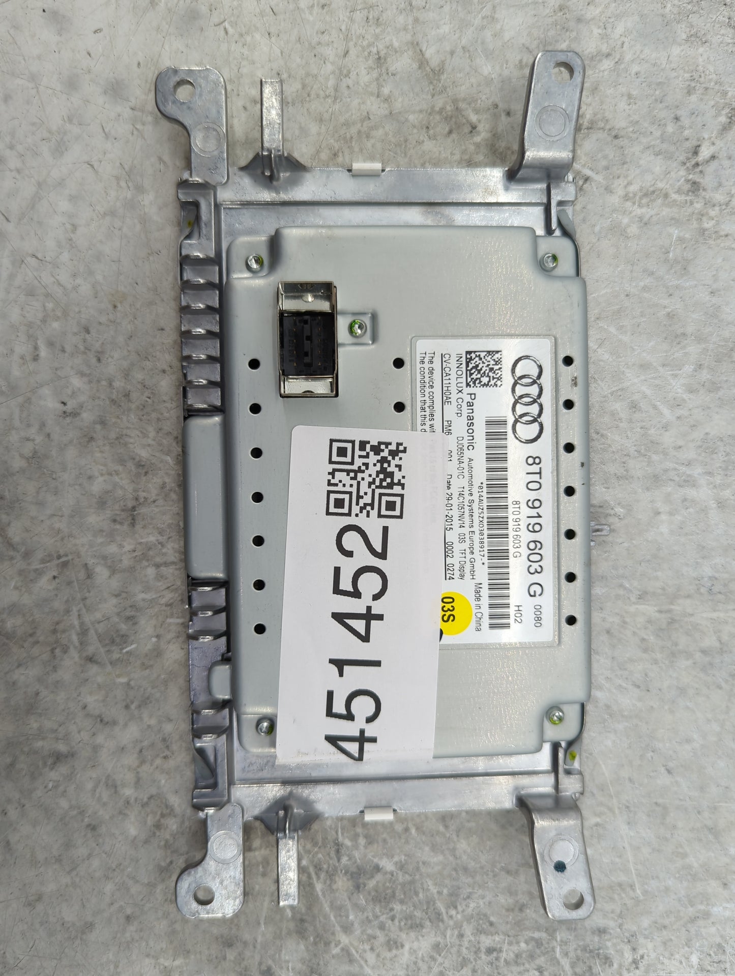 2009-2016 Audi A4 Information Display Screen - Oemusedautoparts1.com