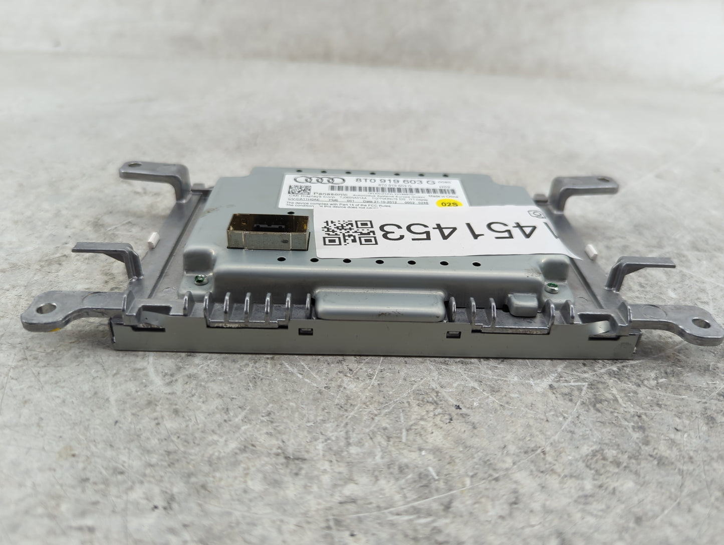 2009-2016 Audi A4 Information Display Screen - Oemusedautoparts1.com