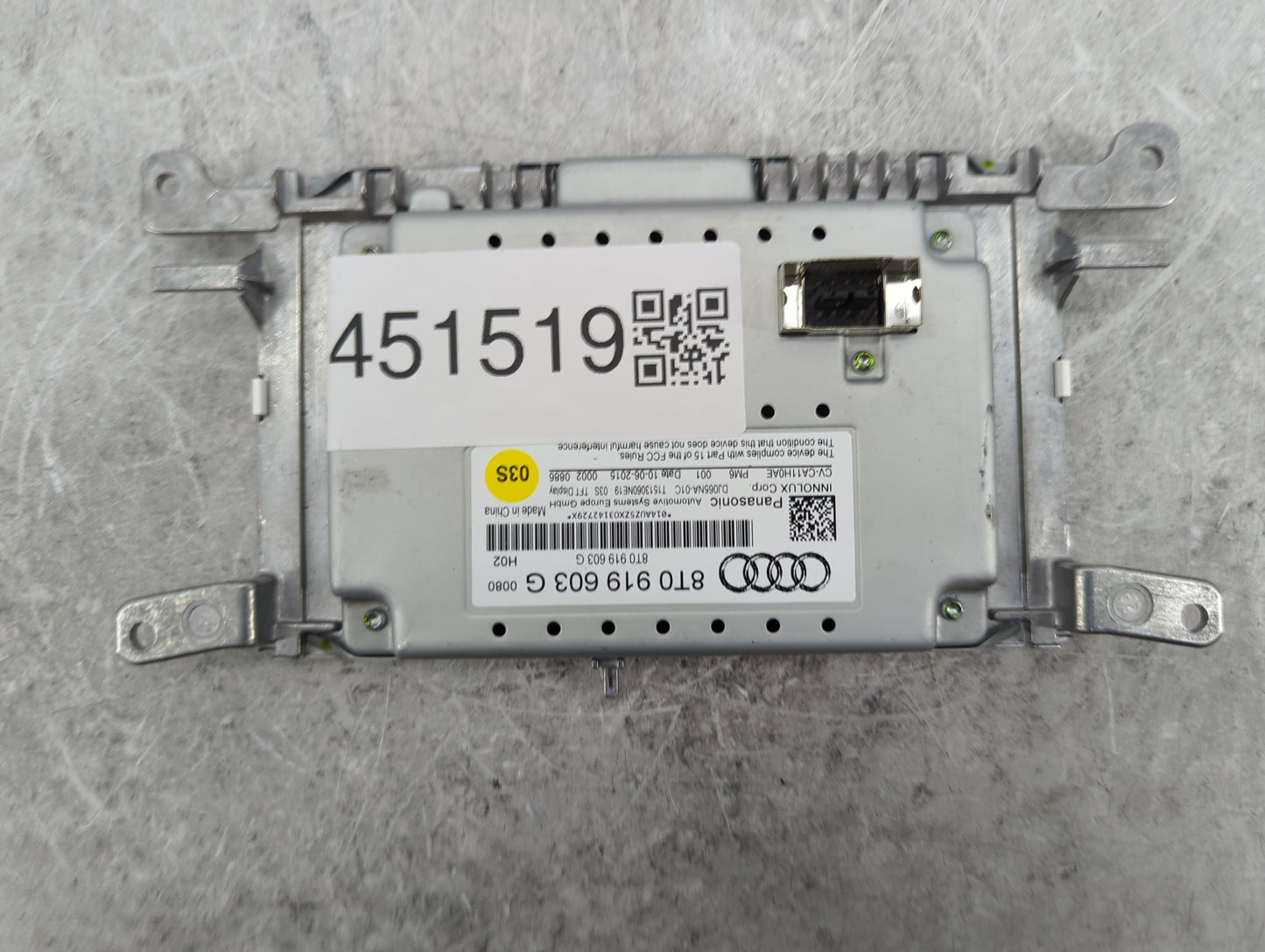 2009-2016 Audi A4 Information Display Screen - Oemusedautoparts1.com