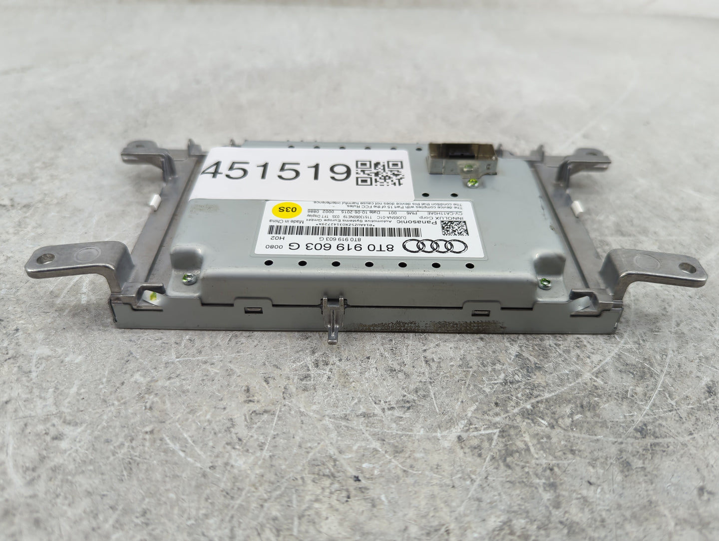 2009-2016 Audi A4 Information Display Screen - Oemusedautoparts1.com