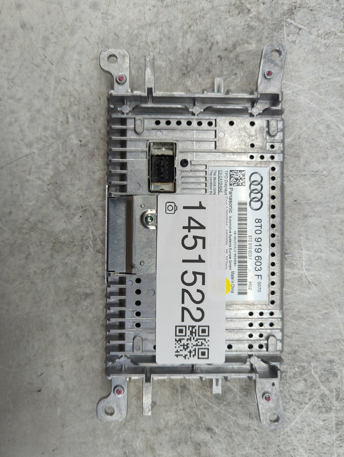 2009-2016 Audi A4 Information Display Screen - Oemusedautoparts1.com
