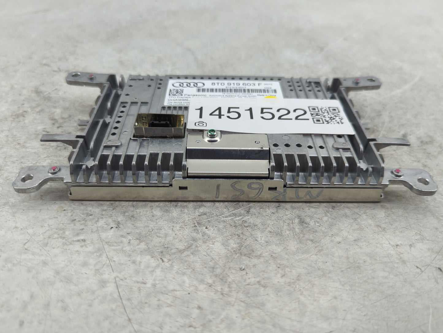 2009-2016 Audi A4 Information Display Screen - Oemusedautoparts1.com