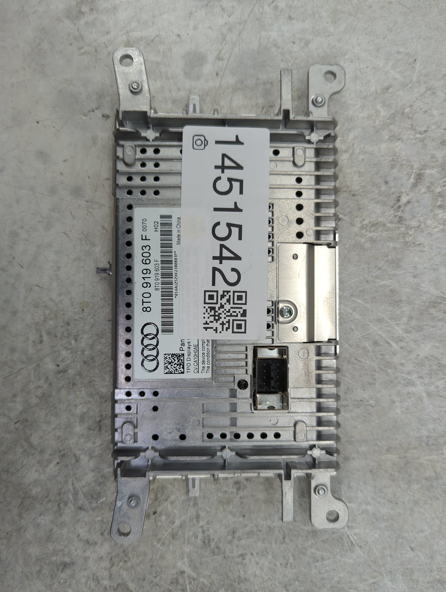 2009-2016 Audi A4 Information Display Screen - Oemusedautoparts1.com