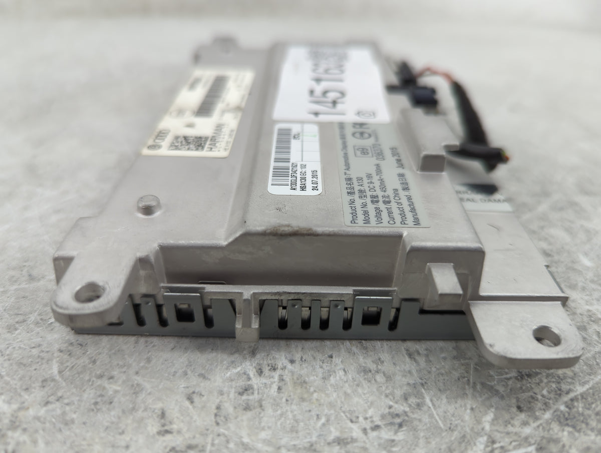 2009-2016 Audi A4 Information Radio Display Screen 1451630 - Oemusedautoparts1.com