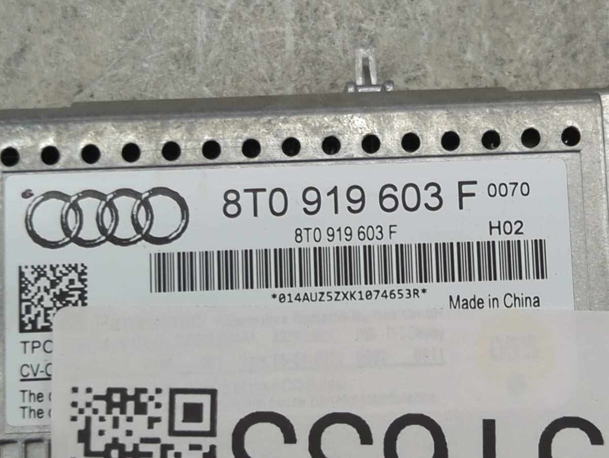 2009-2016 Audi A4 Information Radio Display Screen 1451633 - Oemusedautoparts1.com