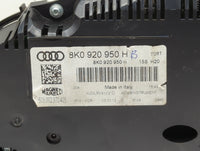 2010-2012 Audi A4 Instrument Cluster Speedometer Gauges P/N:8K0920950H 503002370406 Fits Fits 2010 2011 2012 OEM Used Auto P