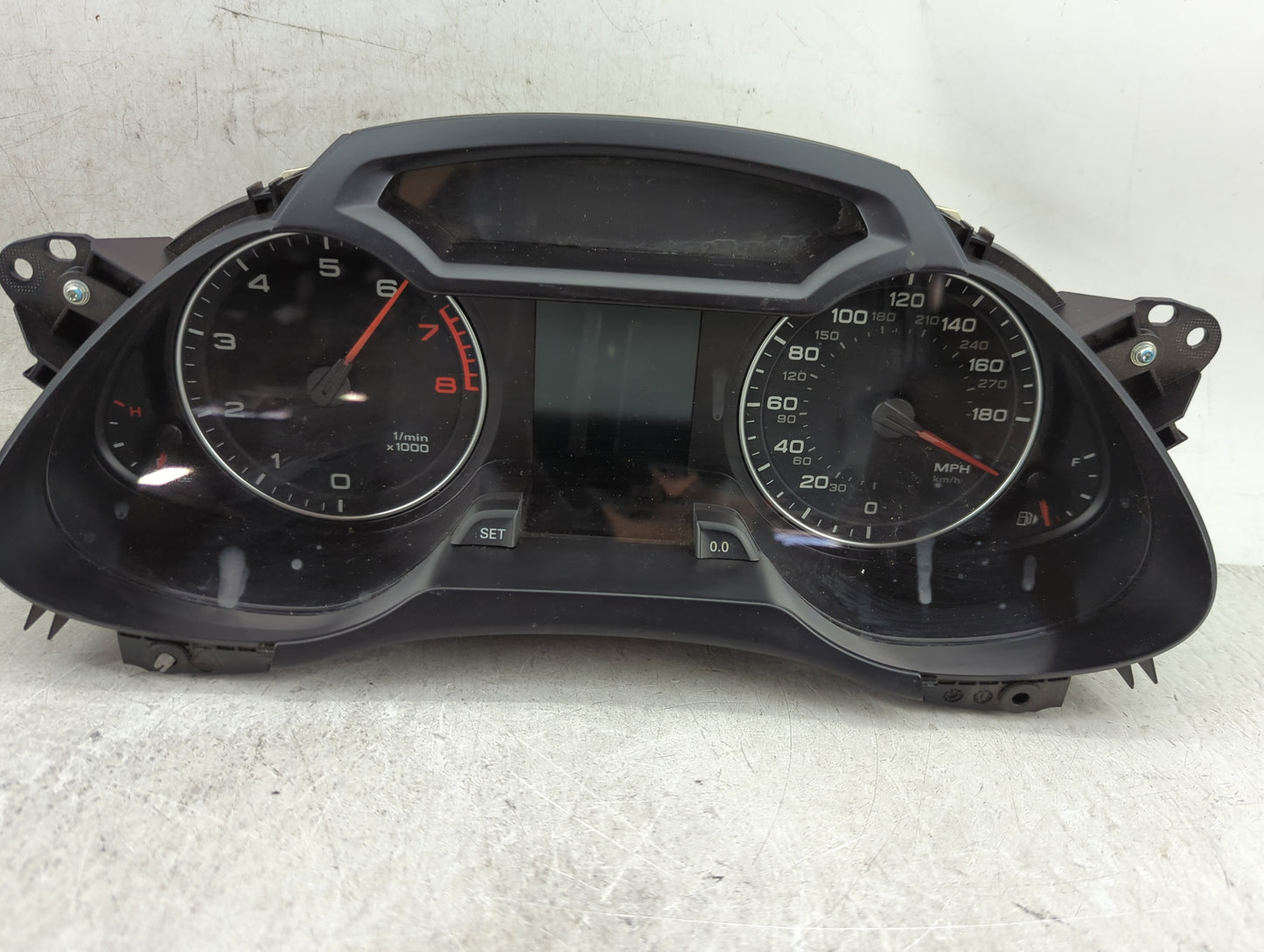 2010-2012 Audi A4 Instrument Cluster Speedometer Gauges P/N:8K0 920 950 H Miles: Fits Fits 2010 2011 2012 OEM Used Auto Part
