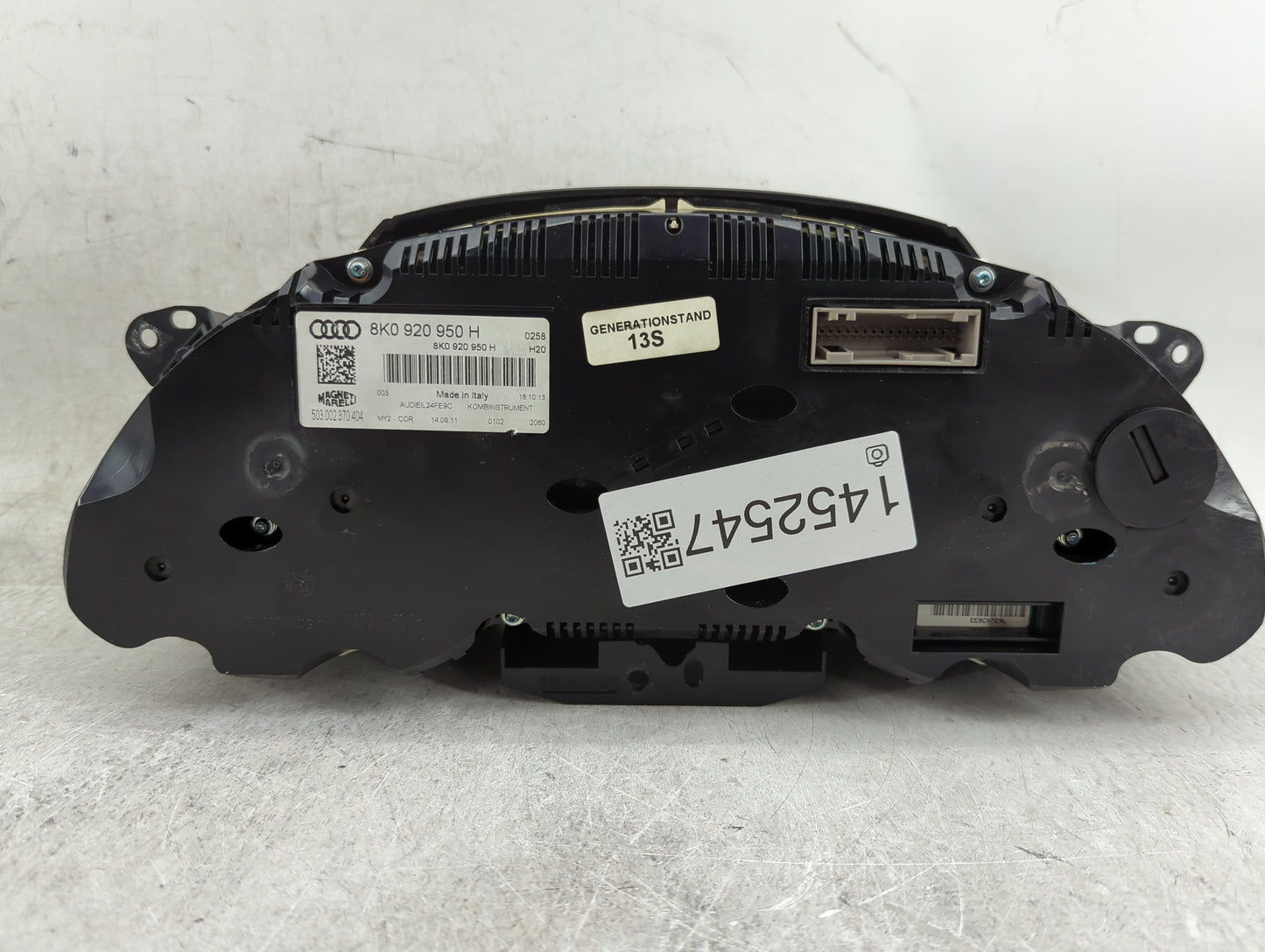 2010-2012 Audi A4 Instrument Cluster Speedometer Gauges P/N:8K0 920 950 H Miles: Fits Fits 2010 2011 2012 OEM Used Auto Part