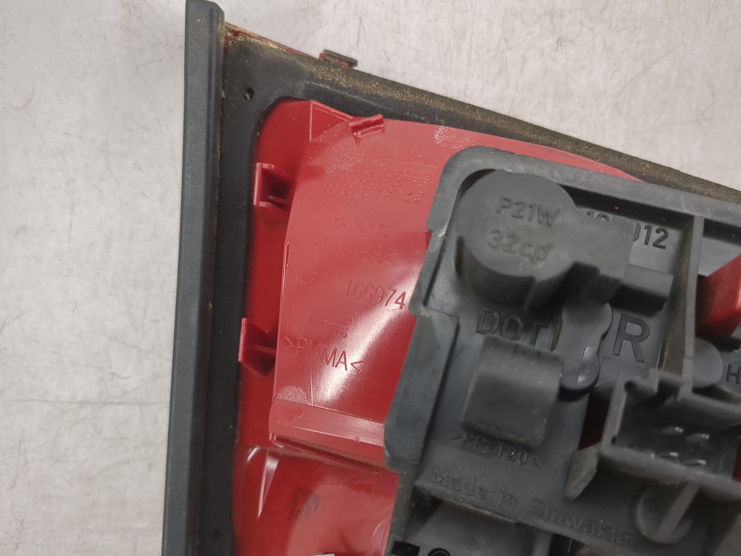 2009-2012 Audi A4 Tail Light Assembly Passenger Right OEM Fits Fits 2009 2010 2011 2012 OEM Used Auto Parts - Oemusedautopar