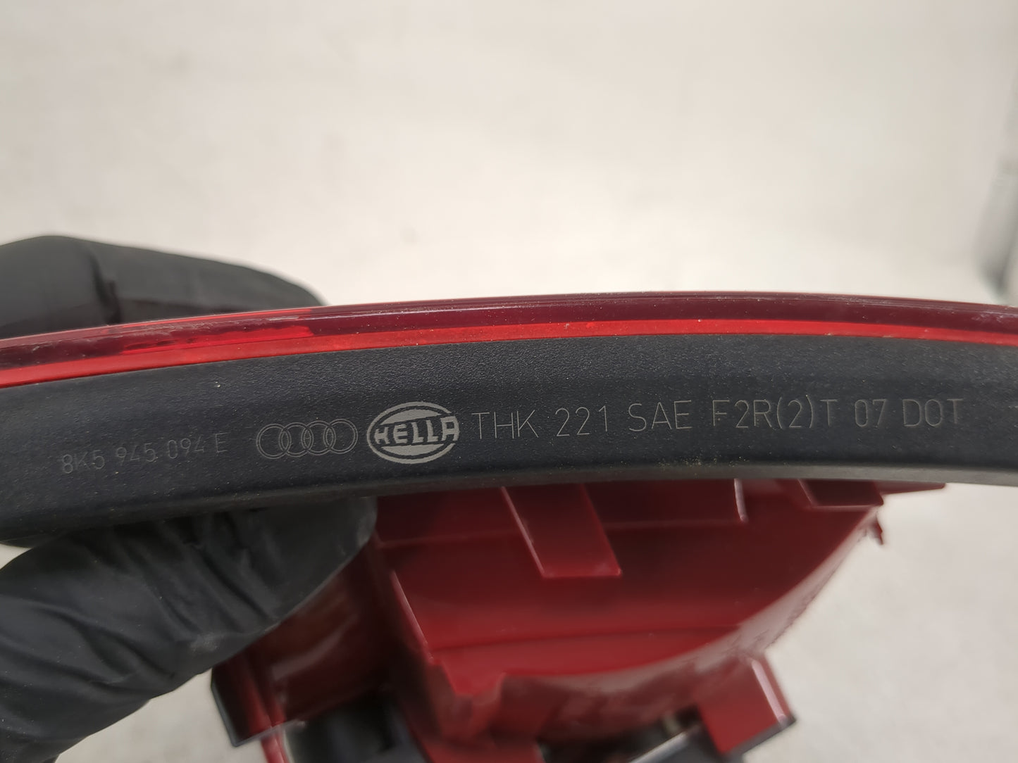2009-2012 Audi A4 Tail Light Assembly Passenger Right OEM Fits Fits 2009 2010 2011 2012 OEM Used Auto Parts - Oemusedautopar