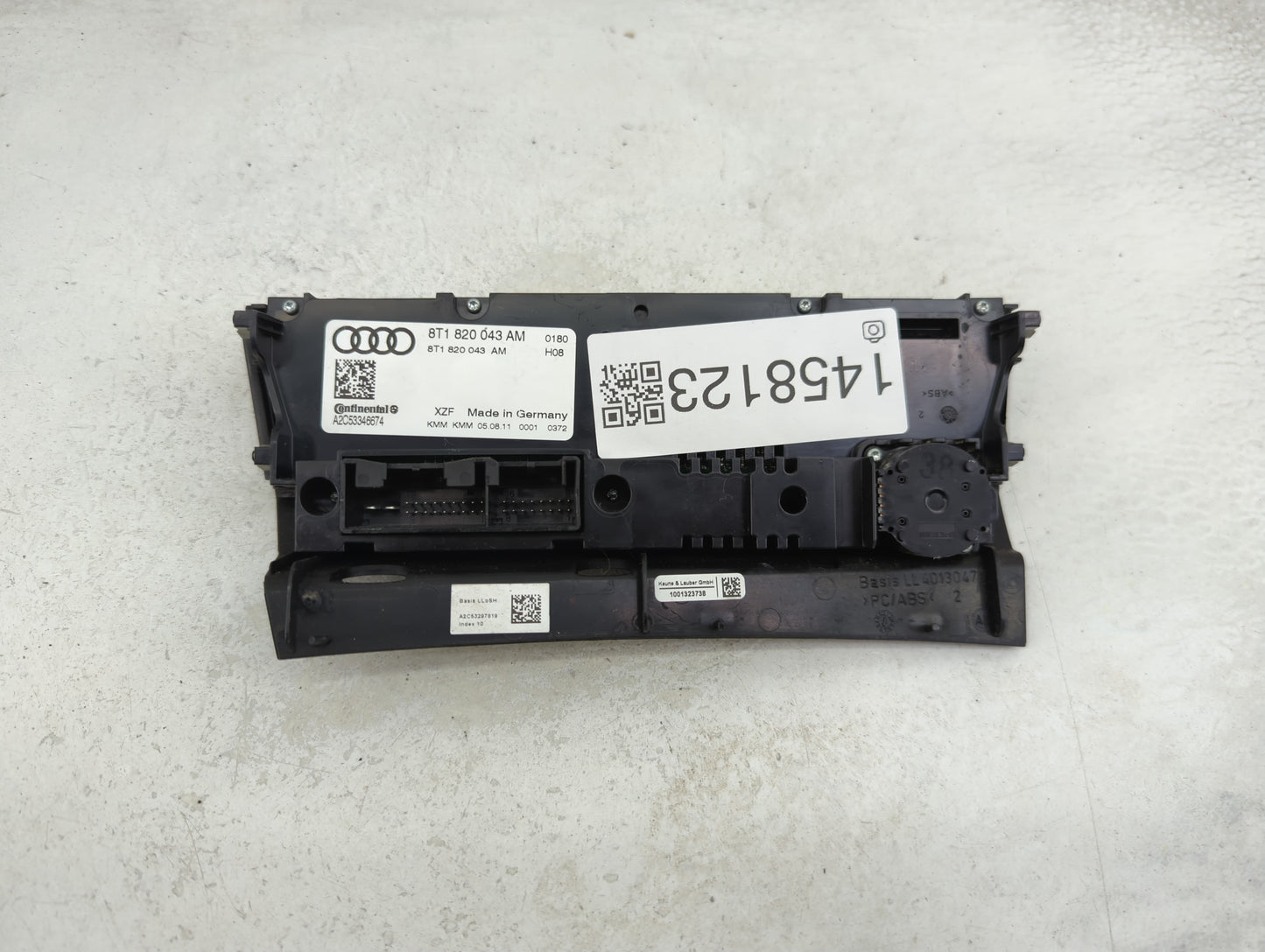 2009-2012 Audi A4 Climate Control Module Temperature AC/Heater Replacement P/N:8T1 820 043 AM Fits Fits 2008 2009 2010 2011 