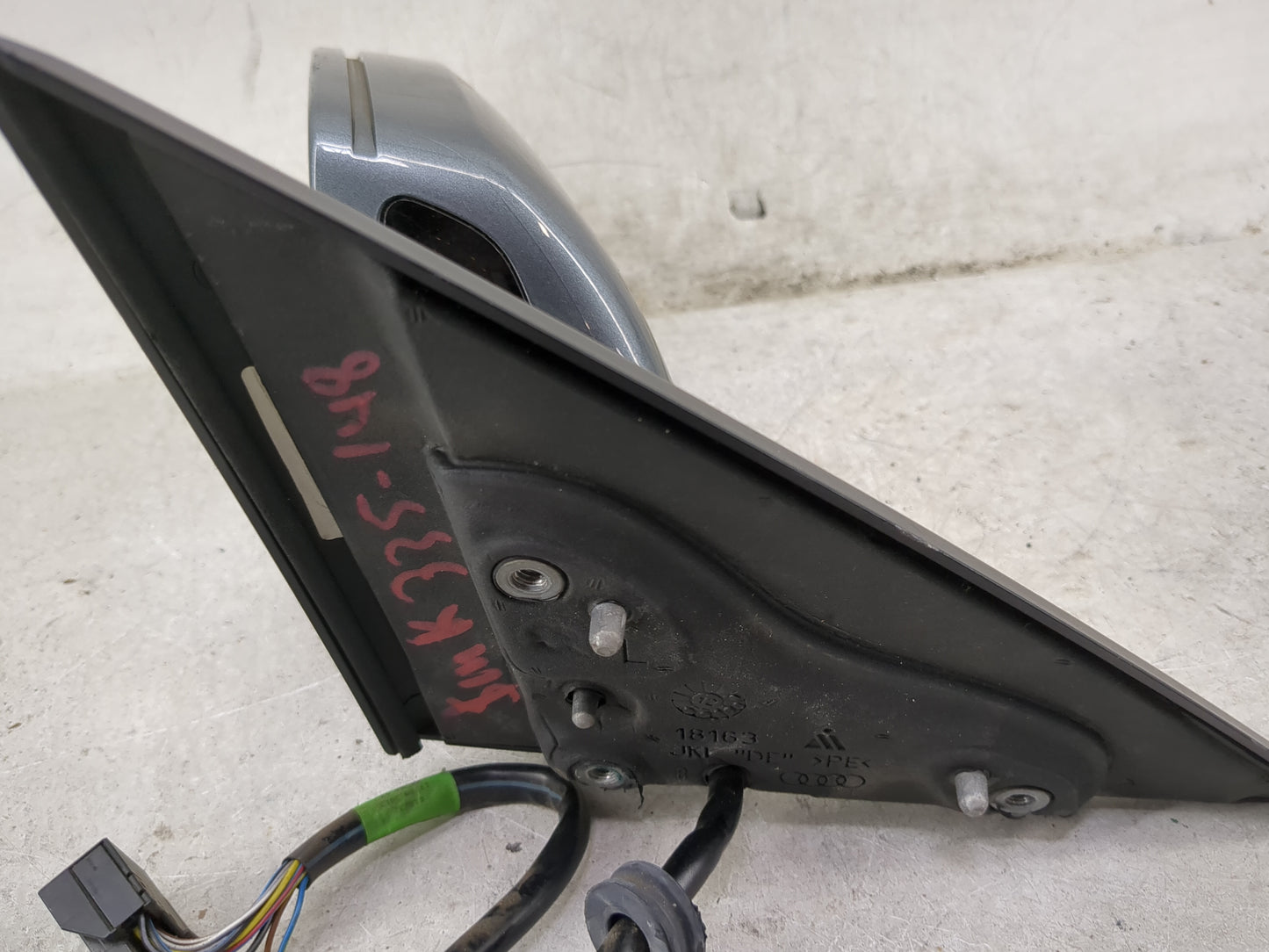 2010-2016 Audi A4 Driver Side View Mirror - Left Door Mirror OEM Used - Oemusedautoparts1.com