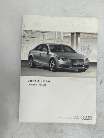 compare product 2012 Audi A4 Owners Manual Book Guide P/N:121.561.8K2.23 1215618K223, 112.562.860.21 OEM Used Auto Parts