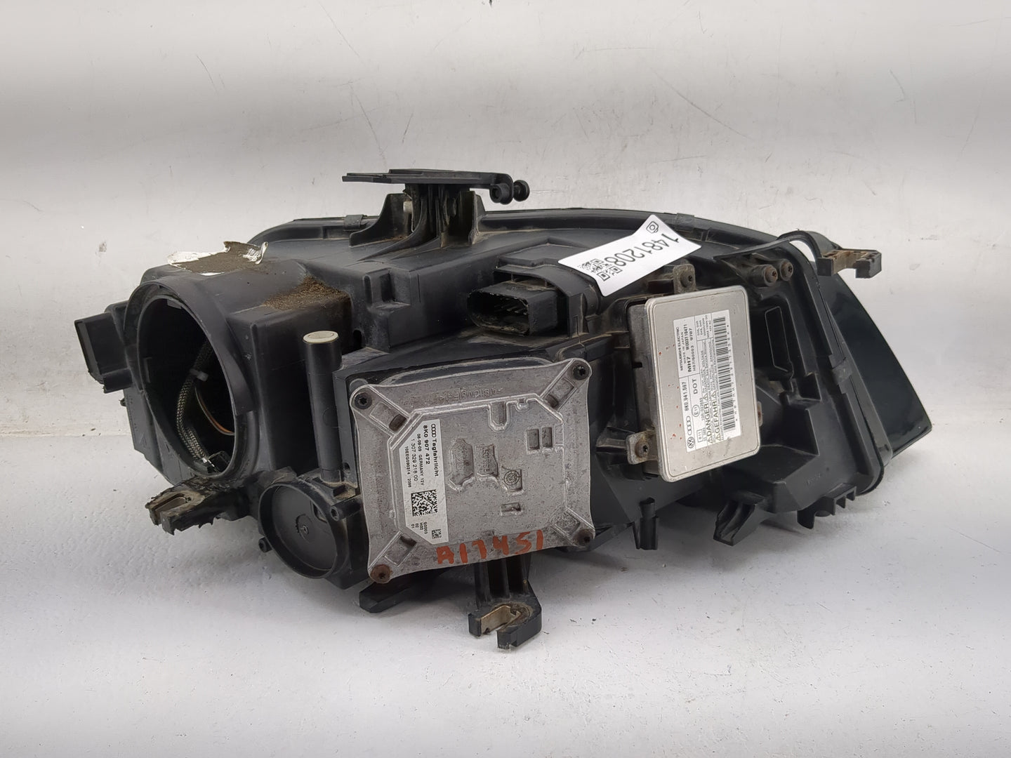 2009-2012 Audi A4 Driver Left Oem Head Light Headlight Lamp 1481208 - Oemusedautoparts1.com